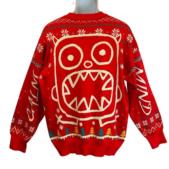 CALMMIND Streetwear Limited Edition Ugly Christmas Sweater Size Large - Picture 2 of 4